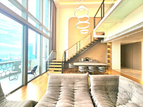 Condo for RENT *Magnolias Waterfront Residences ICONSIAM  4 bed 6 bath ห้องชั้น 40+ ที่สุดของโครงการระดับ Luxury @380,000 Baht