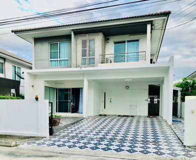 รูปภาพ House for rent Single house, Siwali Bangna, ready to move in. If interested, contact Line @goodmanpro or call 0999029192.