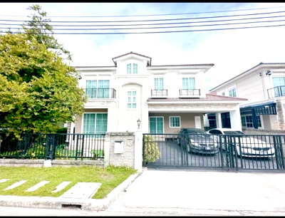 Houses for rent Nawamin 42 : For Rent: 2-Storey Single House in Grandio Luxury Housing Project, Ladprao-Kaset Nawamin