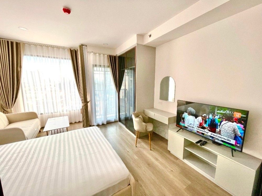 รูป #S1005 ให้เช่า SOHO Bangkok Ratchada  โซโห แบงค์ค็อก รัชดา  รูปแบบห้อง Studio  ชั้น8 ขนาด25ตรม  - รูปที่ 3/7