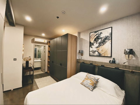 Ideo Q Siam Ratchathewi【𝐑𝐄𝐍𝐓】🔥 พื้นที่การอยู่อาศัยที่สะท้อนไลฟ์สไตล์คนเมือง ใกล้แหล่งช็อปปิ้งและการเดินทางสะดวก 🔥 ติดต่อไลน์ไอดี: @hacondo