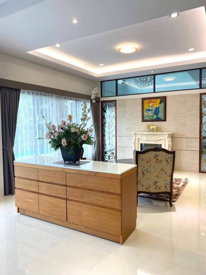 รูป ให้เช่าบ้านเดี่ยว 3 ชั้น 200 ตรว. 6 ห้องนอน ย่านพระราม9 พร้อมสระว่ายน้ำส่วนตัว ใกล้Airport link หัวหมาก พร้อมอยู่ - รูปที่ 5/20