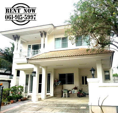Houses for rent Siam University : Single house for rent, Nantawan Sathorn-Ratchaphruek Location on Ratchaphruek Road, near The Circle, Food Villa, 