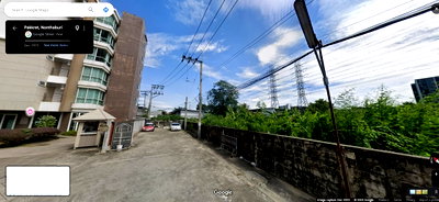 ที่ดิน สถานีรถไฟฟ้าศรีรัช : ที่ดินแจ้งวัฒนะ-ปากเกร็ด ใกล้เมืองทองธานี เหมาะทำอพาร์ทเม้นท์