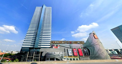 Office for rent : Office space for rent, Central City Tower Bangna, next to Central Bangna , near MRT Sri Eiem , 23rd floor, 167.15 sq.m.,rental fee 100,290 baht/month.