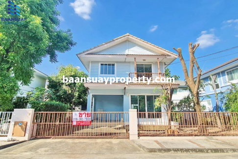 ขาย บ้านเดี่ยว 2 ชั้น ม.พฤกษ์ลดา 1 (รังสิต-คลอง4) ถนนไสวประชาราษฎร์  ใกล้โรงเรียนแย้มสะอาด 