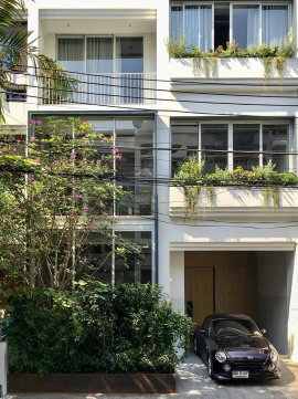 ขายบ้านสุขุมวิท 49 Townhouse 4 ชั้น 240 ตร.ม พร้อมพงษ์ ทองหล่อ ใกล้ สมิติเวช Emporium บ้านสวยพร้อมอยู่ ใช้เป็น Home office ขายพร้อมผู้เช่า 087-9074045