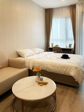 🔥Hot Deal 16K🔥 - Studio with Partition High Fl. 15+ Good Location BTS ON Nut 650 m. & People Park at KnightsBridge Prime Onnut Condo / For Rent