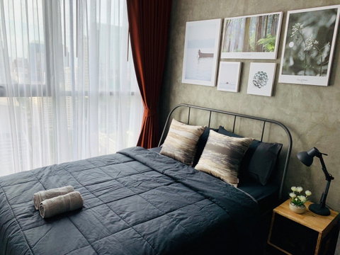 Ideo Mobi Rama 9 | MRT Rama 9 | 🌈 Nice Room and Decoration 🌈 #HL #202403296183 #MKT