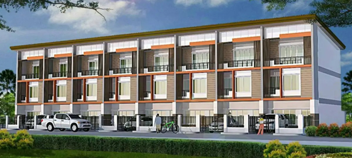 รูปภาพทาวน์โฮม 3 ชั้น