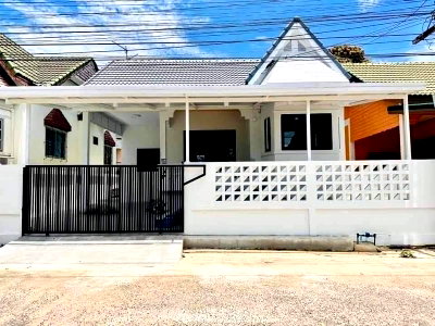 บ้านเดี่ยว ม.เกษตรศาสตร์ ศรีราชา : ขายบ้านเดี่ยวมือสอง รีโนเวทใหม่ หมู่บ้าน ศิริพร 2 ศรีราชา ชลบุรี 