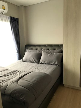 For rent Lumpini Suite Dindaeng Ratchaprarop, 11th floor, area 46 sq m., 2 bedrooms, 20,000 baht/month*