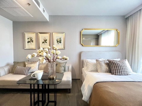 Coco parc ห้องแต่งครบ ฟรีค่าส่วนกลาง5ปี ติดmrtคลองเตย 0 เมตร