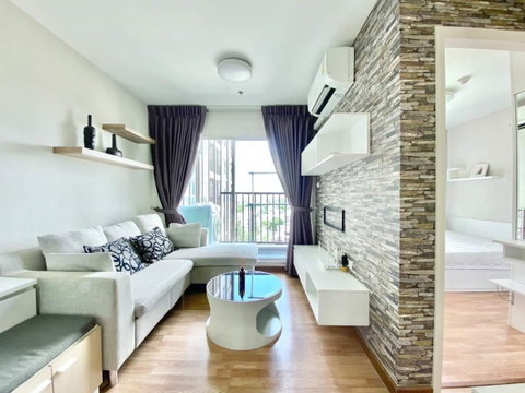 P489 ให้เช่าคอนโด The Trust Condo Ngamwongwan (เดอะ ทรัสต์ คอนโด งามวงศ์วาน) ห้องสวยมาก เฟอร์ครบ พร้อมเข้าอยู่ทันที พร้อมจอง