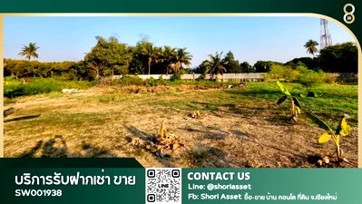 Land for sale Chiang Mai : Land for sale in Mae Rim Red city-planned land, good atmosphere, complete utilities. - SW001938