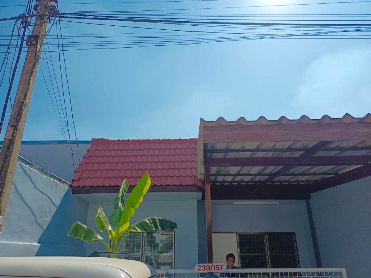 รูป ขายทาวน์เฮ้าส์ชั้นเดียวพร้อมอยู่!!! หมู่บ้านเรือนสุข 2 คลอง 8 ปทุมธานี ต้นโครงการ รีโนเวทแล้ว!!! หลังสุดท้าย!!!  - รูปที่ 8/54