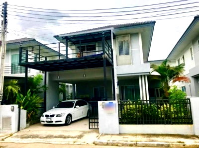 บ้านเดี่ยว วิทยาลัยเทคโนโลยีศรีราชา : ขายบ้านเดี่ยว 2 ชั้น โครงการเดอะวิสต้า เก้ากิโล-เขาน้ำซับ ศรีราชา ชลบุรี 