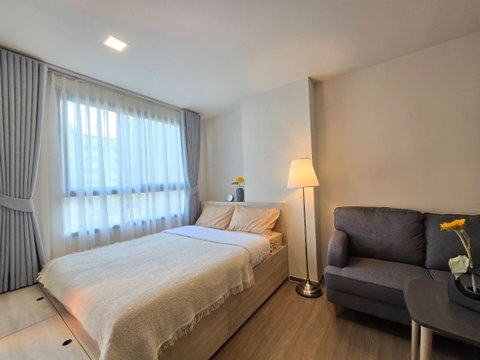 ให้เช่าคอนโดเดอะมูฟ บางนา (The Muve Bangna) ห้องใหม่มือ1 นัดชมห้อง 👉line : @propertybkk2