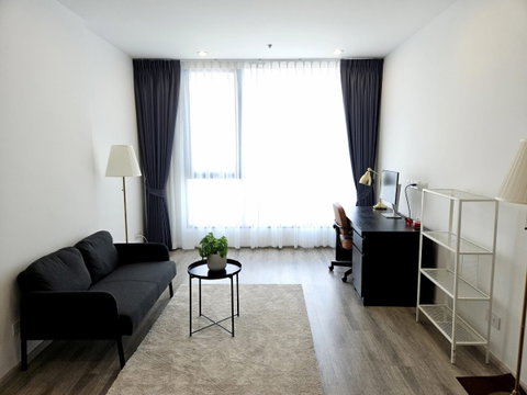 LTH11304-Ideo Mobi Sukhumvit 66 FOR RENT Size 80 sqm. 2 beds 2 baths BTS Udom Suk Station ONLY 55K/Month