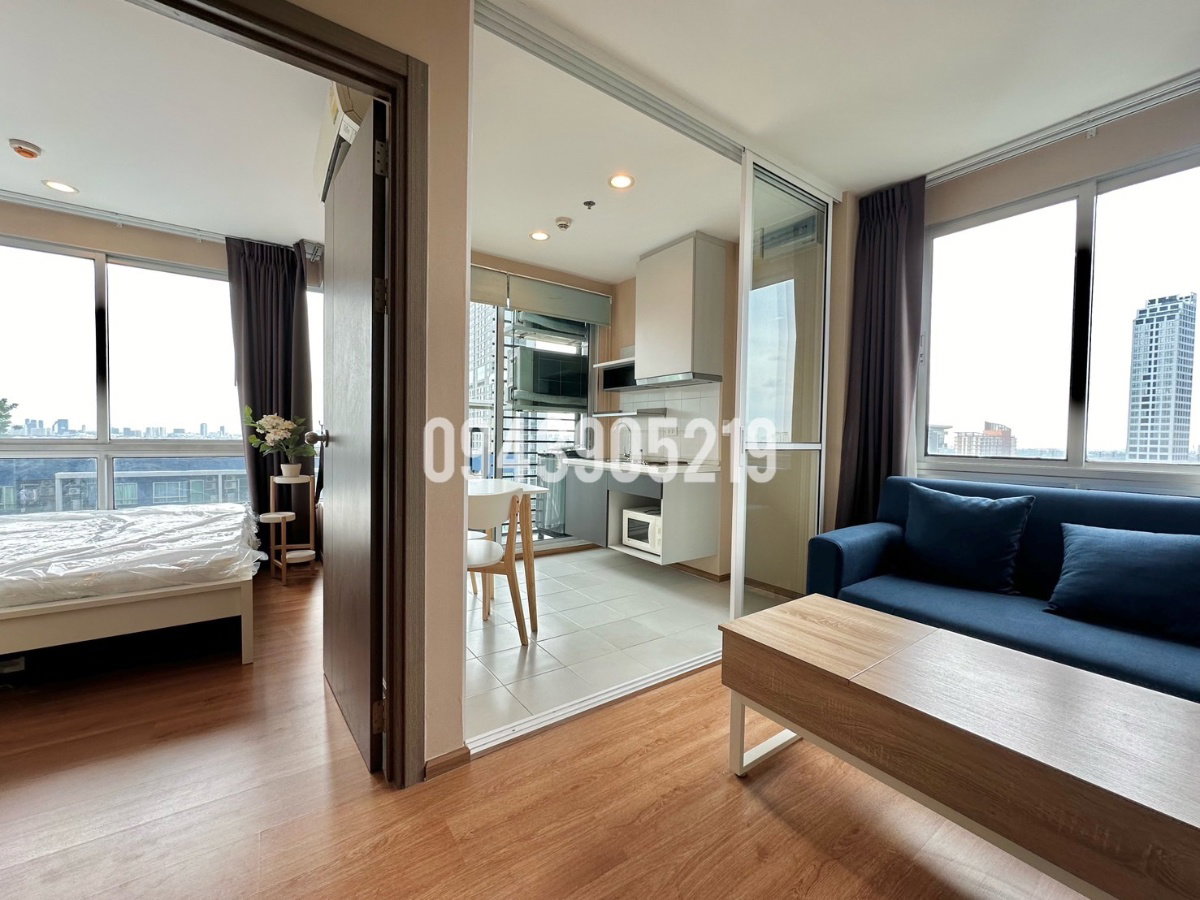 The base sukhumvit 77 ☎️corner room 1 bed‼️ only 15500/month ‼️FULLY FURNISHED 🔆