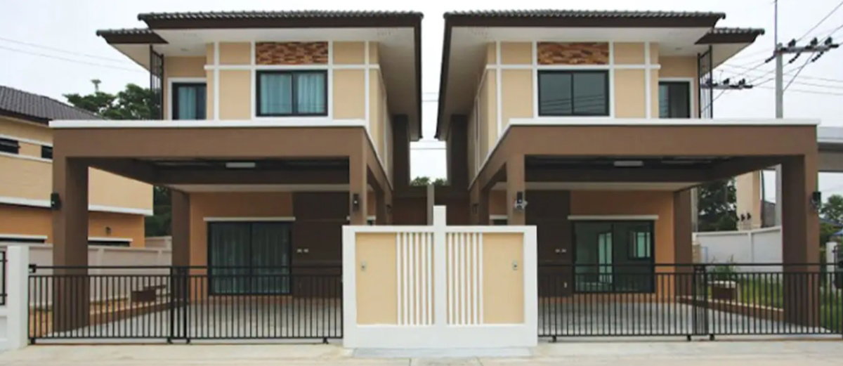 รูปภาพบ้านแฝด 2 ชั้น