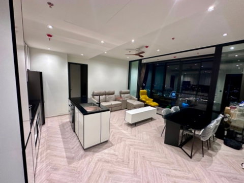 LTH11331-Chapter Charoennakhon Riverside FOR SALE Size 78.8 sqm. 2 beds 2 baths Near BTS Saphan Taksin Station ONLY 17.5 MB