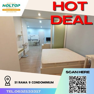 รูปภาพ #R1530 For rent S1 Rama 9 Condominium