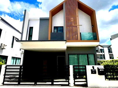 Houses for sale : 💥CP-6045💥Urgent 2-story detached house for sale, Muse Thian Talay 15 project. If interested, call 080-651-8853