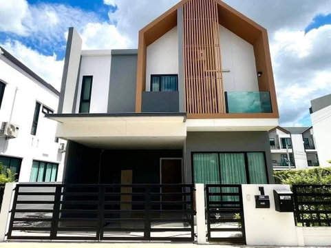💥CP-6045💥Urgent 2-story detached house for sale, Muse Thian Talay 15 project. If interested, call 080-651-8853