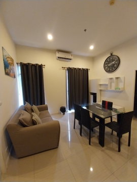 P100 ให้เช่าคอนโด Manor Sanambinnam (แมเนอร์ สนามบินน้ำ) 2ห้องนอน กว้างขวาง ห้องสวย เฟอร์ครบ พร้อมเข้าอยู่