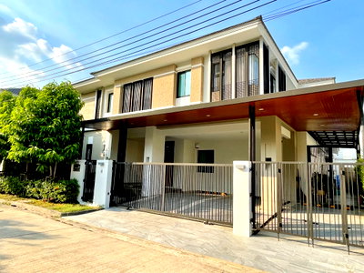 บ้านเดี่ยวให้เช่า : บ้านเดี่ยวให้เช่า บ้านโครงการปริญญ์ สาทร ราชพฤกษ์ ทำเลดี ใกล้รถไฟฟ้า