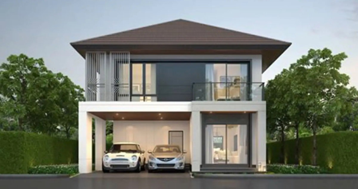 รูปภาพบ้านเดี่ยว 2 ชั้น