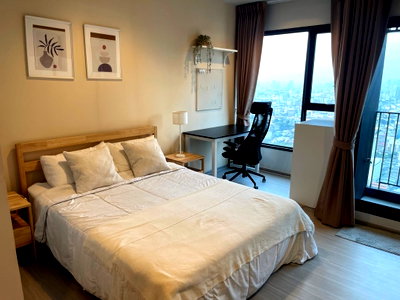 Condos for rent : MN2092 Life Asoke Rama 9 Full Furnitured and electrical