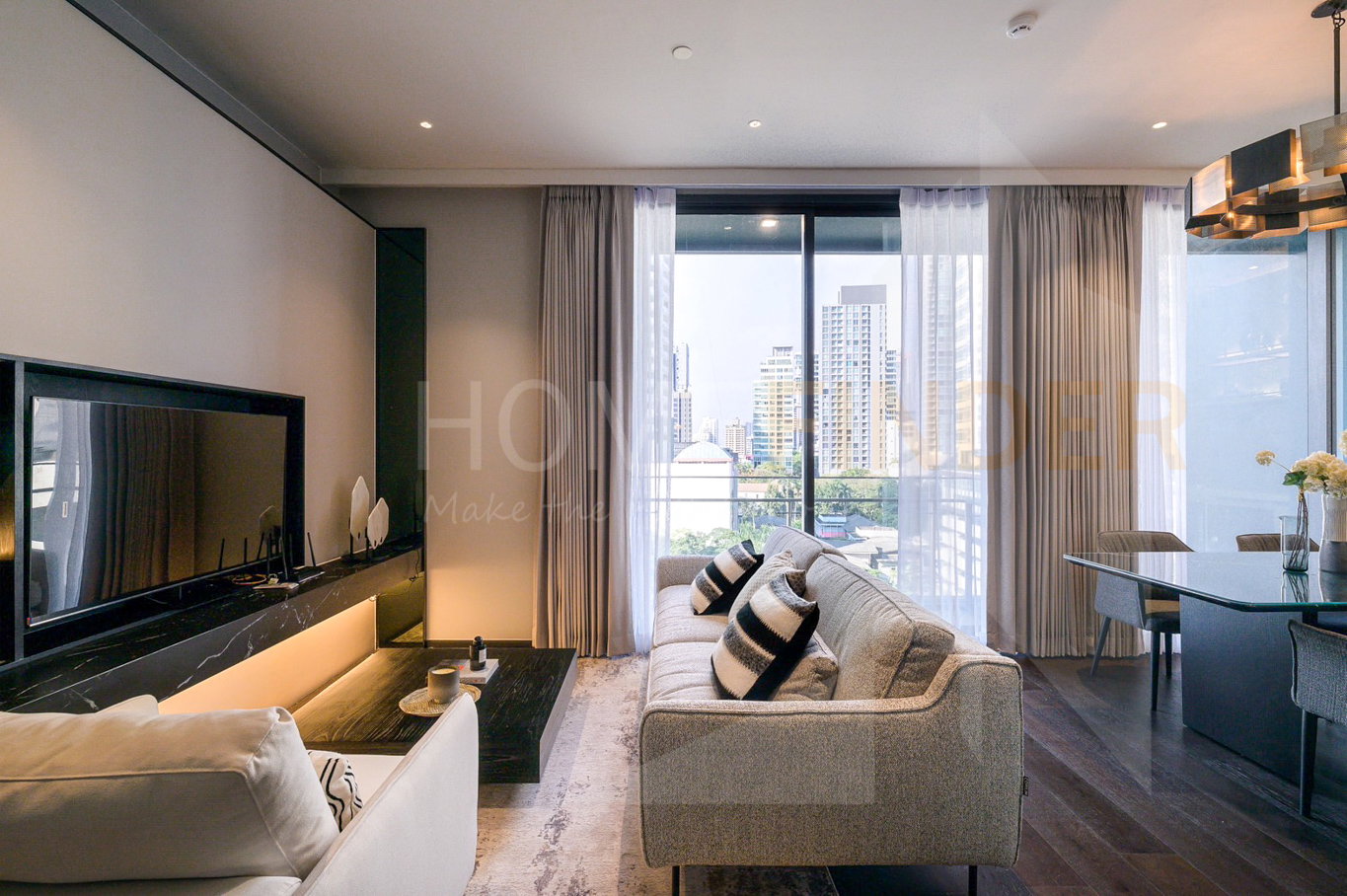 picture LAVIQ Sukhumvit 57 2 bedrooms, for rent - 1/13