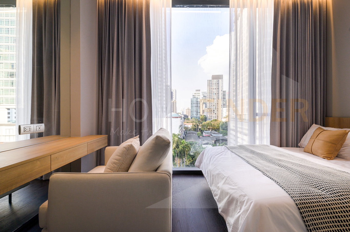 picture LAVIQ Sukhumvit 57 2 bedrooms, for rent - 9/13
