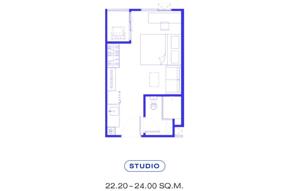 Studio floor plan