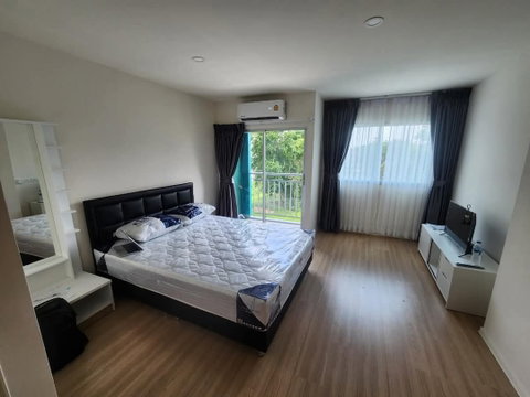 P577 ให้เช่าคอนโด Lumpini Ville Chaengwarrhana10 (ลุมพินี แจ้งวัฒนะ 10) ห้องสวย เฟอร์+เครื่องใช้ไฟฟ้าครบ ราคาพิเศษ