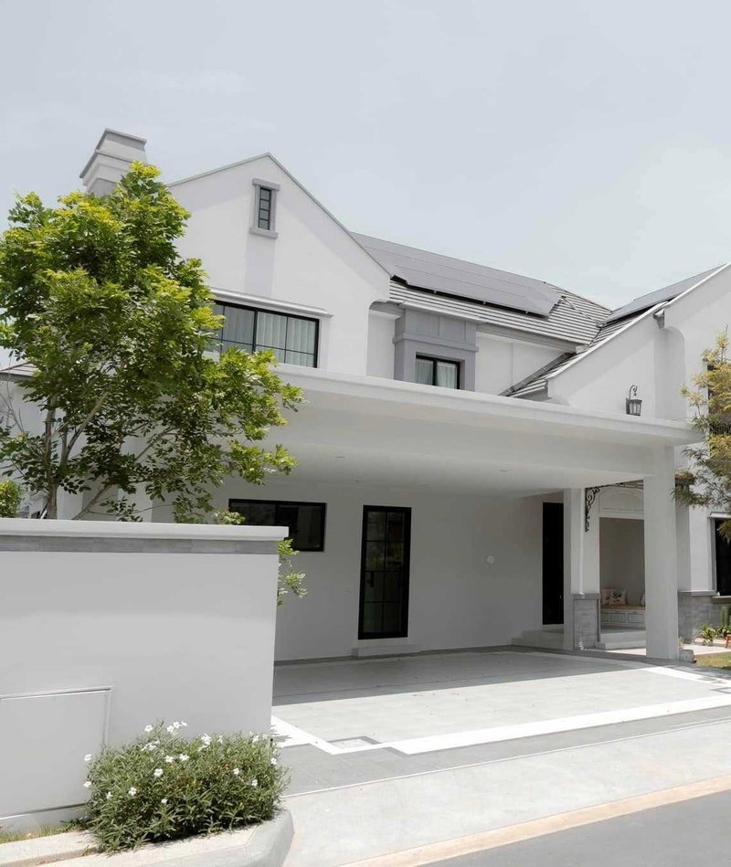 ขายบ้านเดี่ยว : LTH11393–House Luxury Detached FOR SALE in French Style Size 107 sq.w. 302 sqm. 4 beds 5 baths Near MRT Si Kritha station ONLY 39 MB