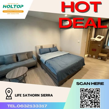 #R1795 ให้เช่า Life Sathorn Sierra 