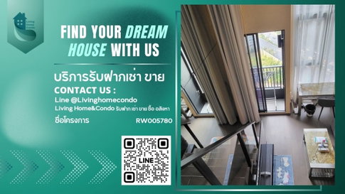 For rent PARK ORIGIN CHULA-SAMYAN แบบ Duplex ห้องแต่งครบ พร้อมอยู่ LH-RW005780