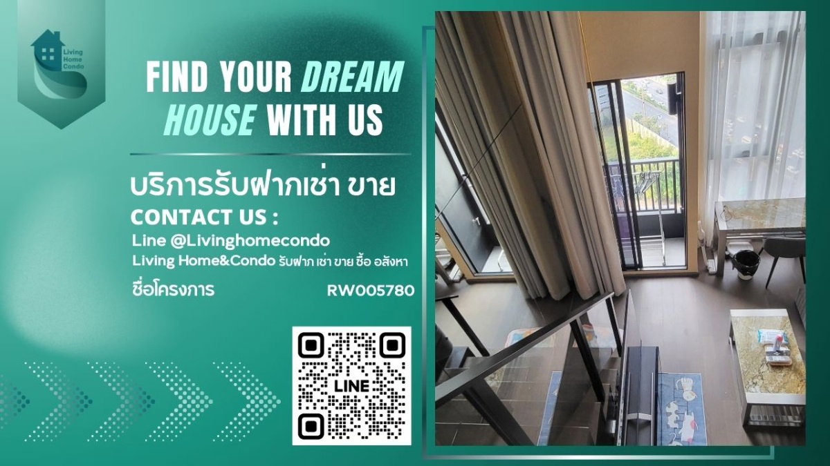 รูป For rent PARK ORIGIN CHULA-SAMYAN แบบ Duplex ห้องแต่งครบ พร้อมอยู่ LH-RW005780 - รูปที่ 1/10