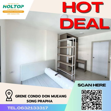 #R1854 ให้เช่า Grene Condo Don Mueang-Song Prapha