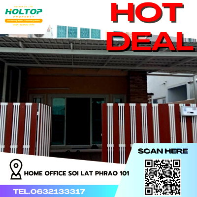 Home office for rent Bangkok : #R1861  For rent Home office Soi Lat Phrao 101