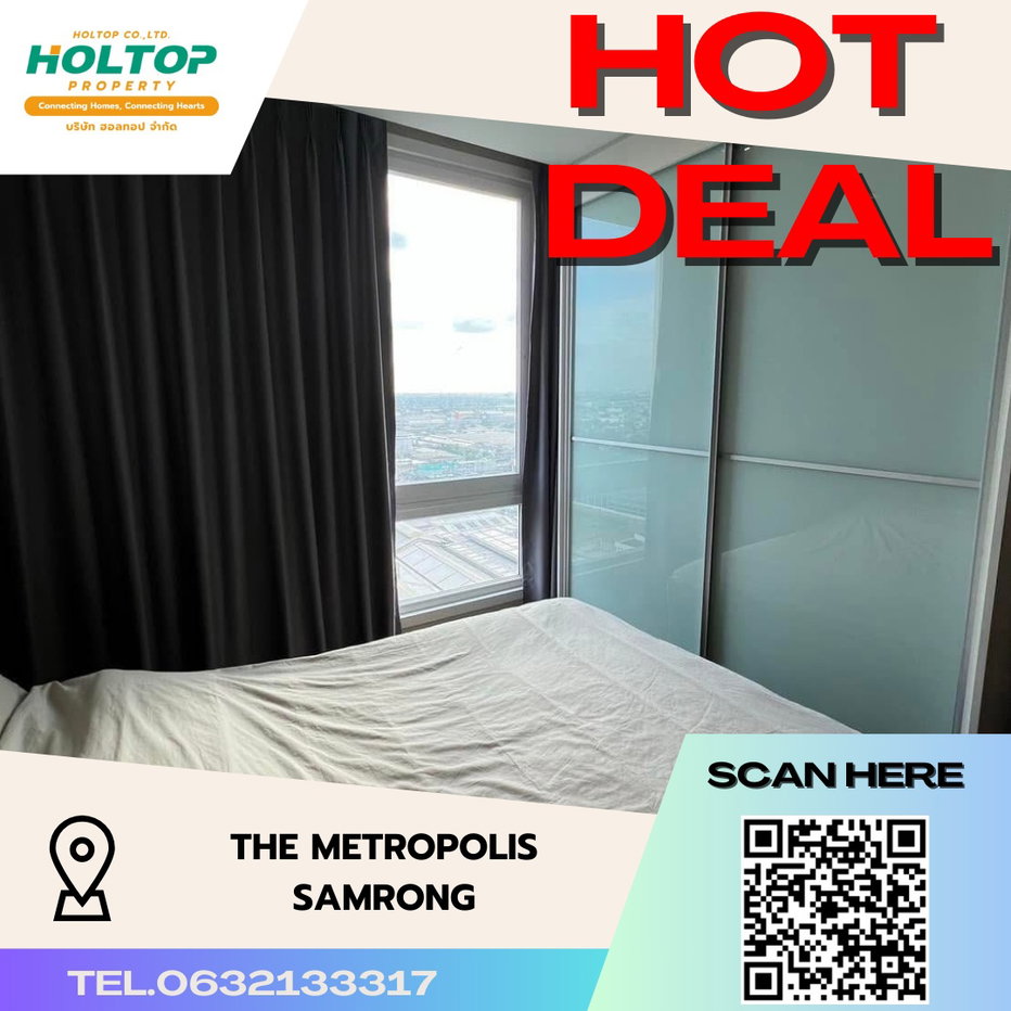 รูป #S1888 ให้เช่า The Metropolis Samrong - รูปที่ 1/11