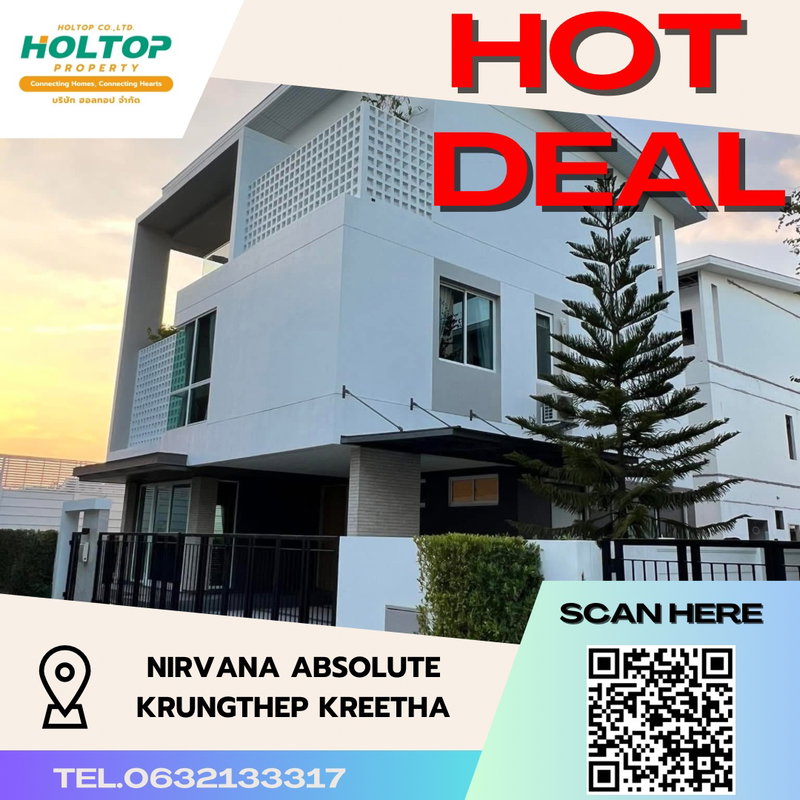 Houses for rent : #S1936 For Rent Nirvana Absolute Krungthep Kretha