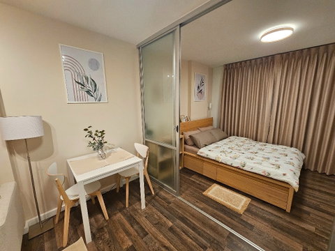 For rent D Condo Sukhumvit 109 (BTS Bearing) for short term rent by owner