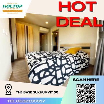 #R1898 For rent THE BASE Sukhumvit 50