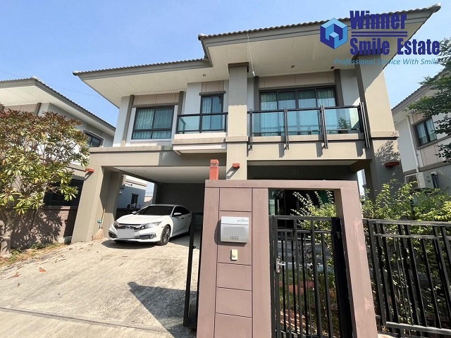 รูป ขาย บ้านเดี่ยว สุขาภิบาล 2 ภัสสร บางนา วงแหวน ซื้อเข้าอยู่เลย เฟอร์ฯ ครบๆๆ - รูปที่ 2/18