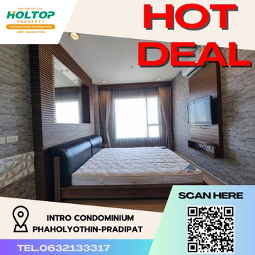 #R1908 ให้เช่า Intro condominium Phaholyothin-Pradipat