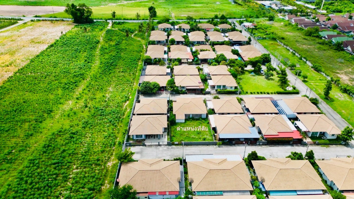 รูป ขายที่ดินถมแล้วพร้อมรั้วคอนกรีต หมู่บ้าน Ozone Villa บ้านฉาง ระยอง ตารางวาละ 10,000 บาท ใกล้โลตัสใหญ่ 3 กม. - รูปที่ 9/13